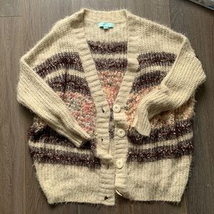 Fuzzy Boho Sweater